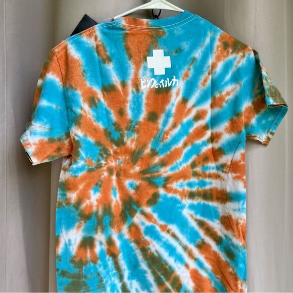 Pink Dolphin tie dye NWT tee ◾️ trippy ◾️ small - Picture 3 of 4